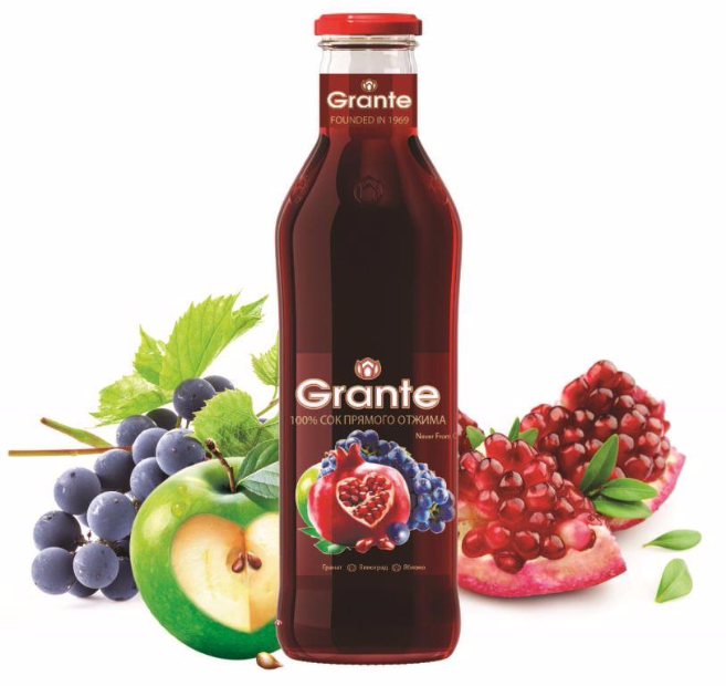 Pomegranate, Grape and Apple Juice