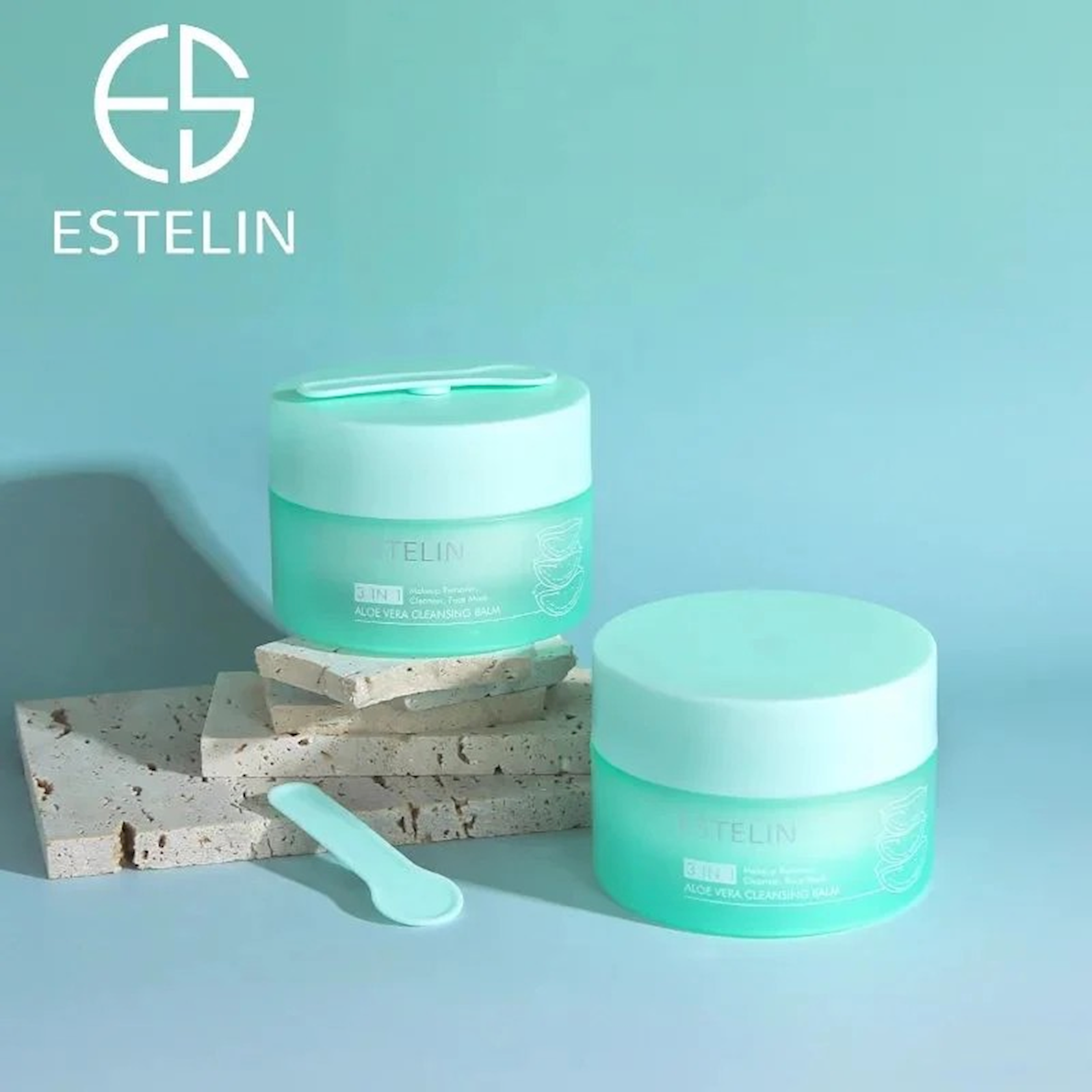 Makeup remover balm Estelin 3-in-1 Aloe Vera 100 g