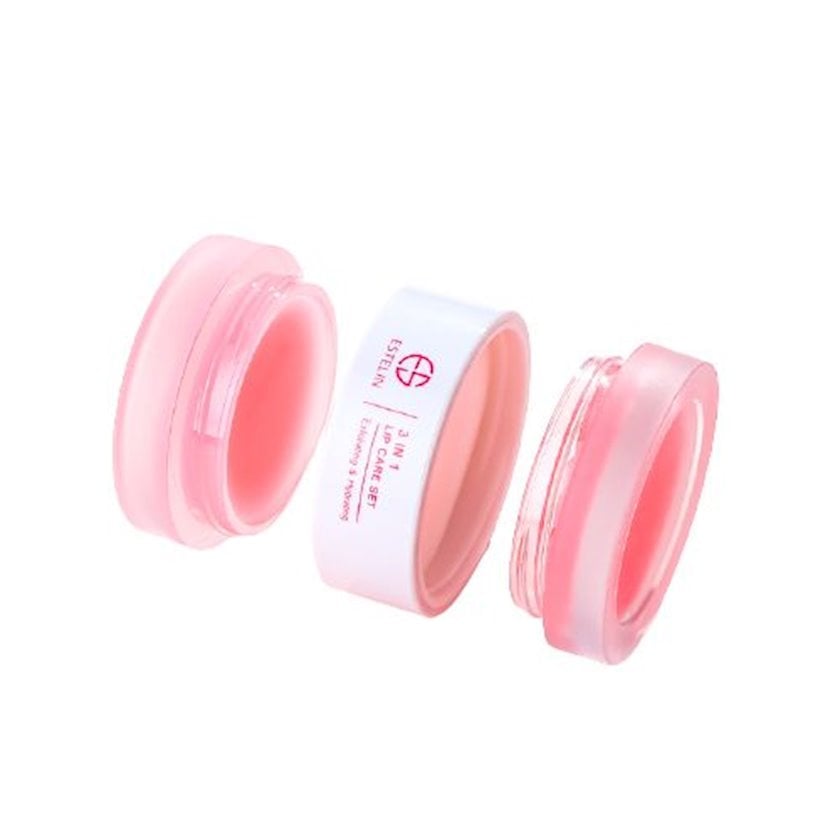 Beauty set for lip care with peach extract Estelin Peach Lip Care Set 10 g