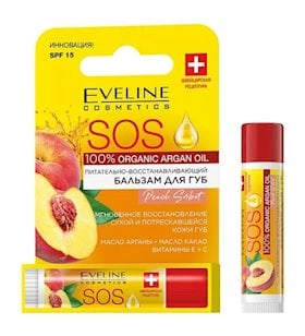 Lip balm Eveline Cosmetics 100% Organic Oil Watermelon