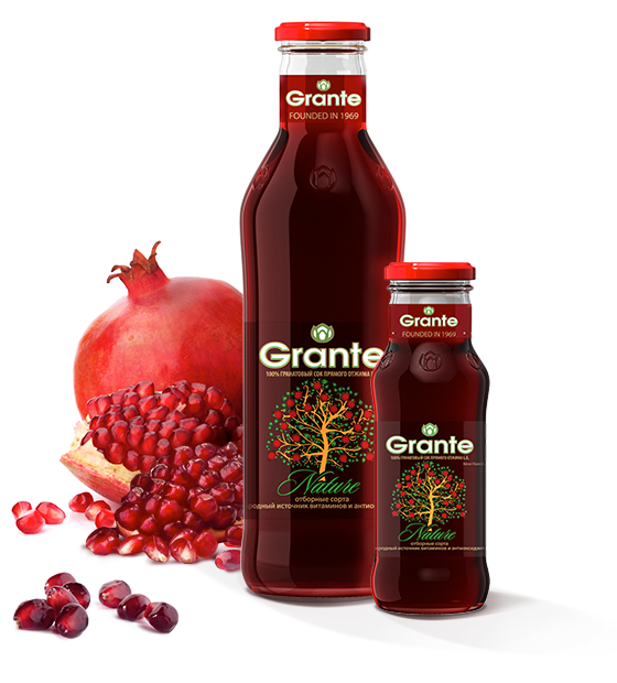 Pomegranate juice NATURE