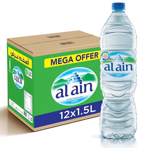 Al Ain Drinking Water 1.5L Pack of 12