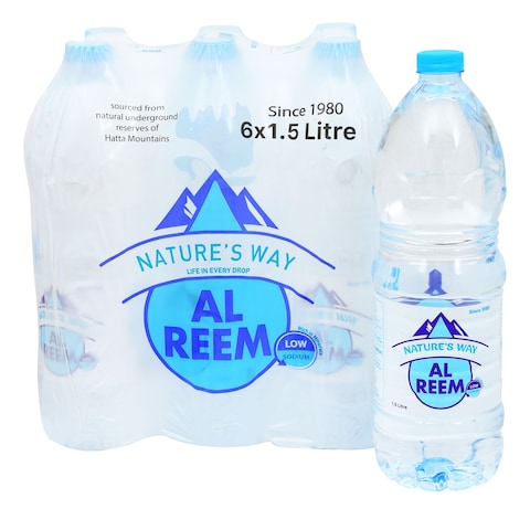 Al Reem Drinking Water 1.5L Pack of 6