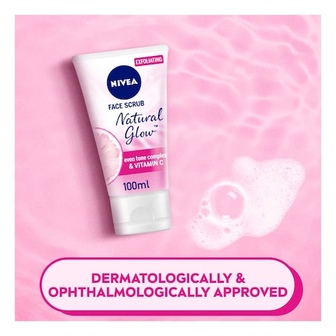NIVEA Face Scrub Exfoliating Natural Glow Carnitin & Vitamin C 100ml