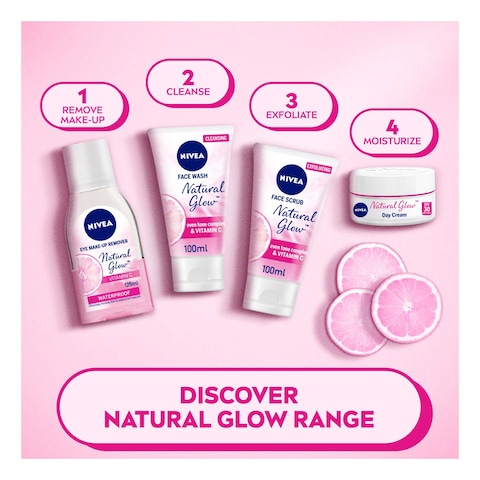 NIVEA Face Scrub Exfoliating Natural Glow Carnitin & Vitamin C 100ml