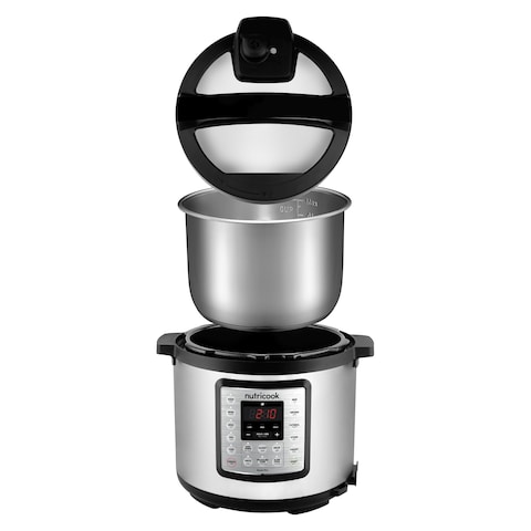 Nutricook - Smart Pot EKO Electric Cooker NC-SPEK6 Silver 6L