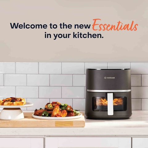 Nutricook Essentials Vision Air Fryer NC-AFE152V-G Grey 5.2L