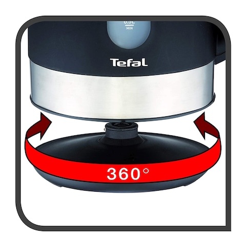 Tefal Equinoxe Kettle 2400W KO330827 Black