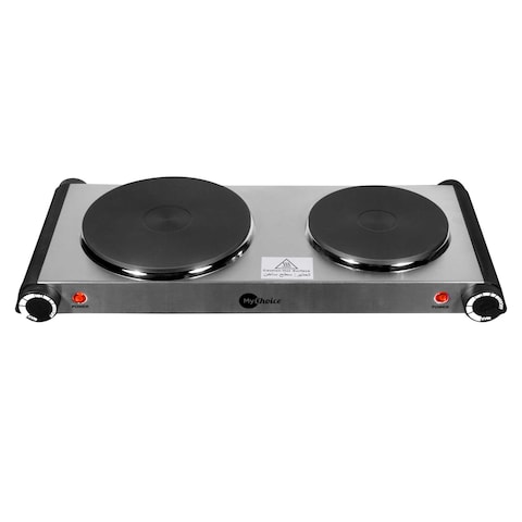 MyChoice First1 Electric Hot Plate FHP 978 Black and Silver