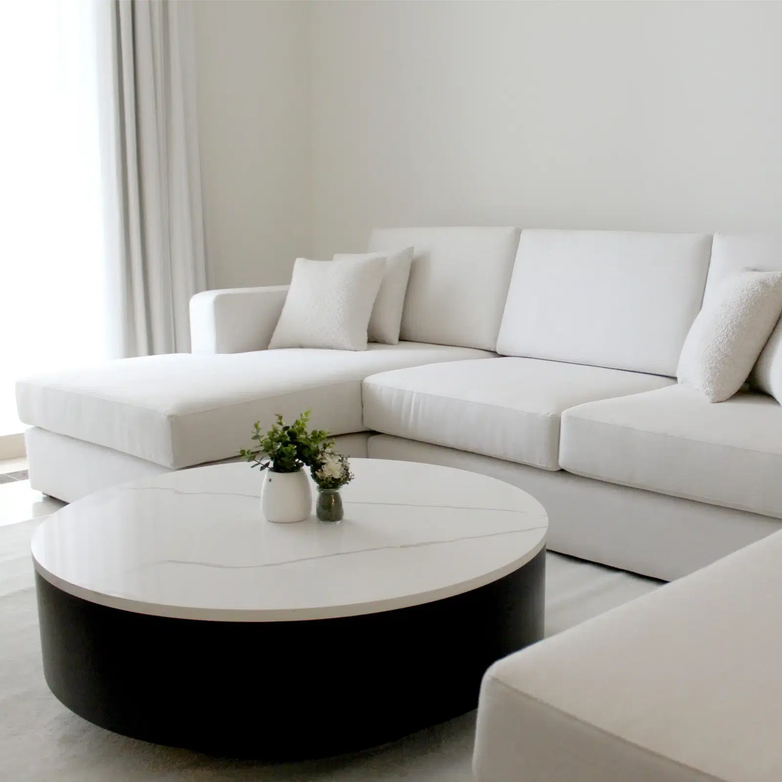 Sectional Posh (5-seater) in off-white