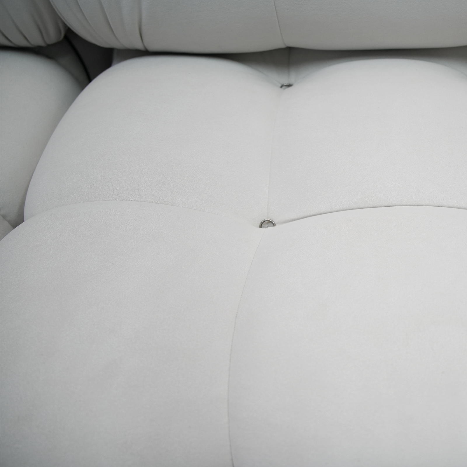 Sofa cloud (4-seater) velvet off-white