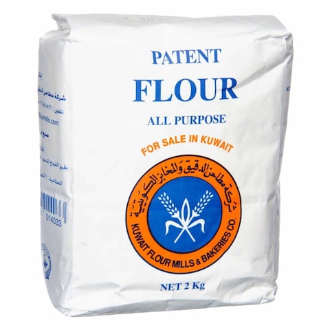 Kuwait Flour Mills And Bakeries All Purpose Patent Flour 2kg