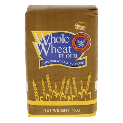 Kuwait Flour Mills And Bakeries Company All Purpose Whole Wheat Flour 1kg