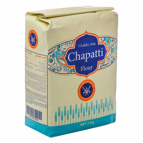 Kuwait Flour Mills And Bakeries Company Chakki Atta Chapatti Flour 2kg