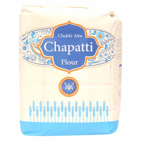 Kuwait Flour Mills And Bakeries Company Chakki Atta Chapatti Flour 2kg