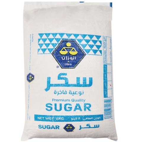 Al Wazzan White Sugar 8 kg