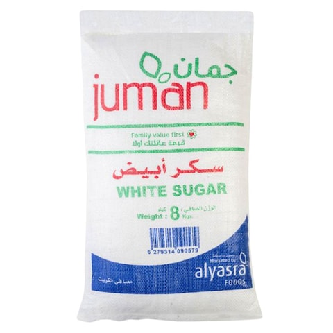 Juman White Sugar 8Kg